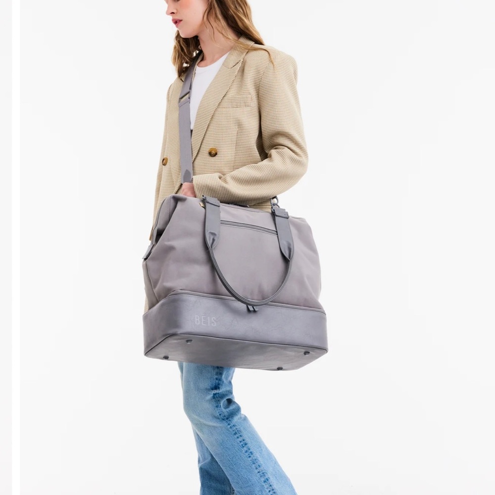 BEIS - mini weekender - grey